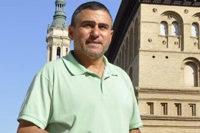 Julián Díez, misionero pasionista veterano, pero impactado al llegar a Haití - foto hecha en España