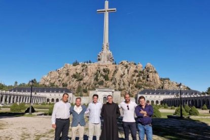 Con 25 años, fray José Antonio es el segundo miembro más joven de la comunidad benedictina del Valle de los Caídos.