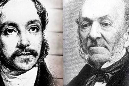 Santiago Masarnau, de joven y de mayor - pianista y compositor genial, también fue quien con constancia implantó en España las Conferencias de San Vicente de Paúl