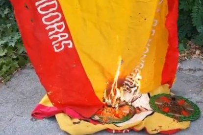 Los símbolos, entre los que había una Virgen, fueron robados de la cripta de la abadía de Montserrat