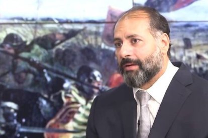 Raymond Ibrahim es un experto en la cultura y la historia musulmanas y ha investigado la persistencia de la yihad islámica contra la cristiandad. Foto: captura de una entrevista en Church Militant.