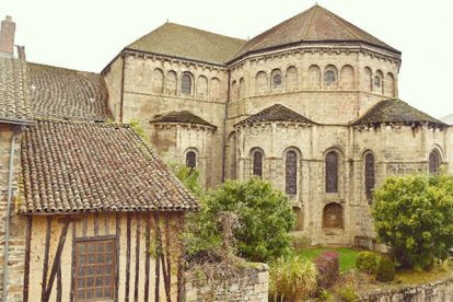 Abadía de Solignac en el centro-oeste de Francia
