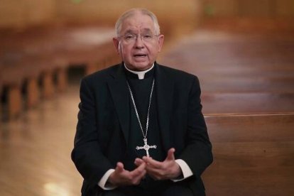 El arzobispo José Gómez, nacido en México, presidente de los obispos de EEUU, habla de la cultura woke presentando el Católicos y Vida Pública