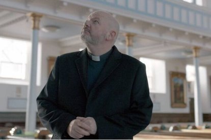 El padre Tom White ha representado la protesta católica ante el cierre total de iglesias en Escocia
