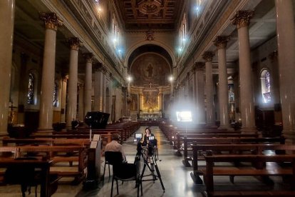 Rodaje de la película sobre San José
