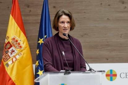 Catherine L´Ecuyer en su discurso tras recibir el Premio Religión en Libertad 'Educación Integral'