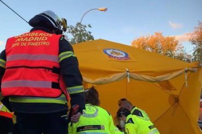 Los servicios de emergencia intentaron infructuosamente salvar la vida de la pequeña Mariquilla, de cinco años.