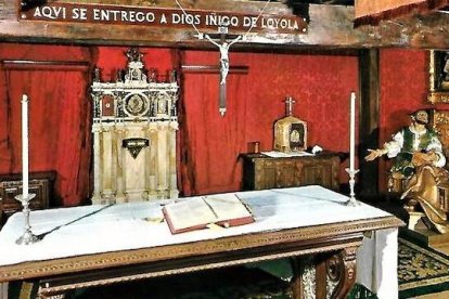Capilla de la Conversión de San Ignacio en el santuario de Loyola (Guipúzcoa).