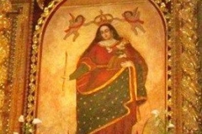 Virgen de la Candelaria del Socavón. Bolivia.