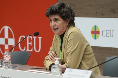 María San Gil ha sido una de las ponentes en el Congreso de Católicos y Vida Pública centrado en la corrección política / Fotos CCyVP