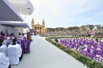 El Papa celebró la Eucaristía en Malta ante más de 20.000 personas / Fotos- Vatican Media