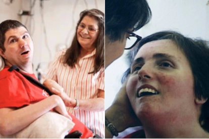 Terry Wallis (1964-2022) y Terri Schiavo (1963-2005), con sus respectivas madres: dos personas coetáneas con destinos muy distintos. Terry despertó dos años antes de que mataran a Terri. Ambos eran personas vivas, aunque en estado de conciencia mínimo.