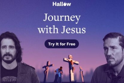 Jim Caviezel  y Jonathan Roumie te acompañan en este nuevo reto de oración dedicado a la Cuaresma en la app evangelizadora Hallow.