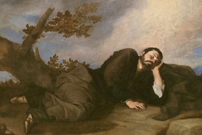 En las Sagradas Escrituras es frecuente la comunicación sobrenatural de Dios o de los ángeles con los hombres a través de los sueños. Imagen: «El sueño de Jacob» (detalle), de José de Ribera (1639). Museo del Prado.