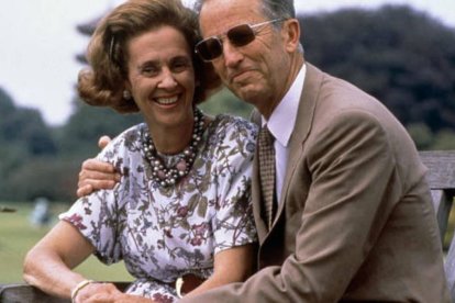 El Rey Balduino, con su querida esposa, la española Fabiola de Mora y Aragón