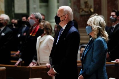 Joe Biden ha sido aclamado como el segundo presidente católico de EEUU y él afirma ser "devoto"