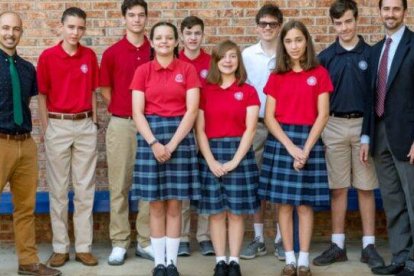 La escuela surgida en torno a la parroquia de Nuestra Señora del Rosario en Greenville cuenta con 145 alumnos.