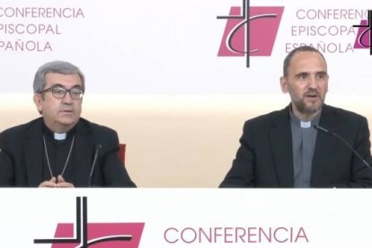 Luis Arguello compareció en rueda de prensa este 11 de marzo al finalizar la comisión permanente de la Conferencia Episcopal, donde se detalló la información de las oficinas contra los abusos, entre otros temas.