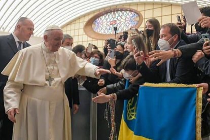 El Papa no se olvidó de Ucrania durante la Audiencia General de este miércoles / Vatican Media