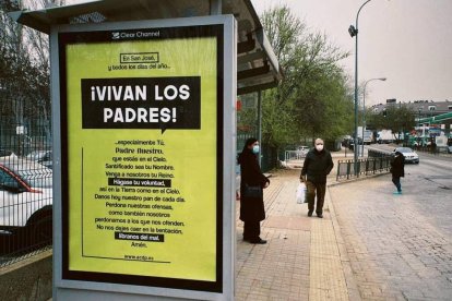Esta nueva campaña de la ACDP reivindicando la figura del padre se ha llevado a cabo en 61 ciudades / ACDP