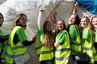 Voluntarias del Sí a la Vida en Madrid en 2019, la última antes de la pandemia... ahora, la defensa de la vida vuelve a las calles de España