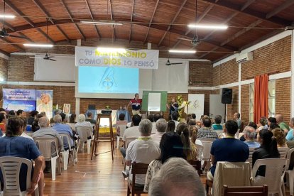 El pujante proyecto de Amor Conyugal llega a Argentina, más de 90 matrimonios hicieron los retiros y unos 200 acudieron a jornadas de información.