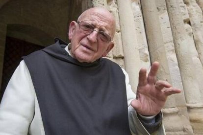 El monje Francisco Martínez-Soria, en una foto de Joan revillas para El Periódico