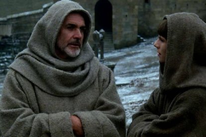 El Nombre de la Rosa, película protagonizada por Sean Connery mostraba este "oscurantismo" de la Edad Media