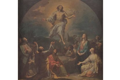 Todos los discípulos de Jesús eran judíos, y judíos quienes estaban junto a Él en la Ascensión. 'La Ascensión del Señor' de Francisco Bayeu y Subías (1769). Museo del Prado.