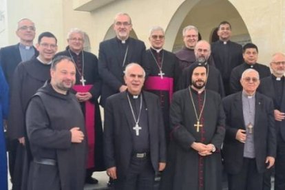 Una reunión de los obispos y vicarios ordinarios de Tierra Santa en octubre de 2022 en Chipre