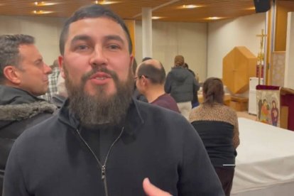 Andrés Giménez está concluyendo su formación como seminarista en el Seminario Redemptoris Mater de Friburgo, en Suiza / Imagen Youtube.