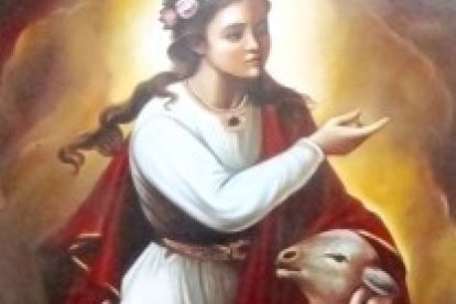 Santa ines, virgen y mártir.