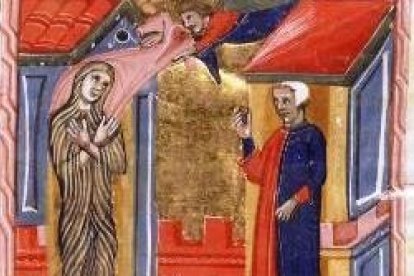 El ángel cubre a Inés.