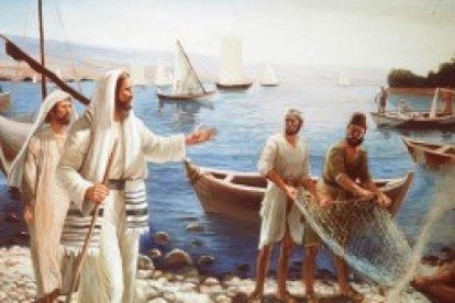 Paseando junto al mar de Galilea vio ...