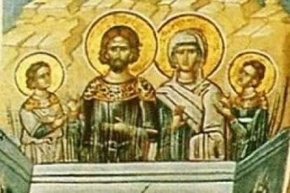 San Hespero y familia mártir.