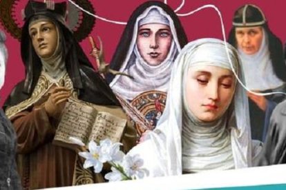 En mujeres de siglos antiguos, o de épocas más cercanas, los cristianos encuentran santas y doctoras