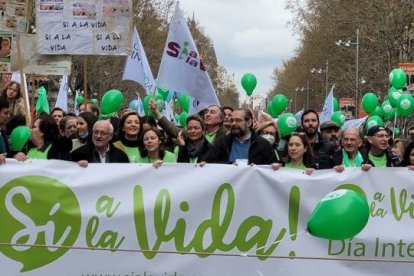En Madrid la Marcha por la vida 2023 comenzará el 12 de marzo a las 12:00 horas en la Calle Serrano con Goya y concluye en la Plaza de Cibeles.