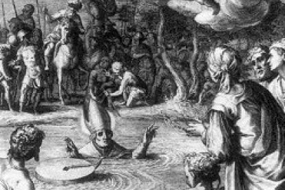 Martirio de San Quirino.