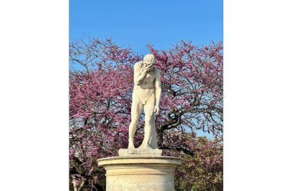 Estatua de Caín en el Jardín de las Tullerías de París. Foto: Stephanie Klepacki Ryopv / Unsplash.