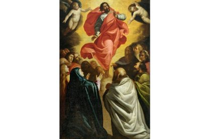 'Ascensión del Señor' de Antonio de Lanchares (1620). Museo del Prado.