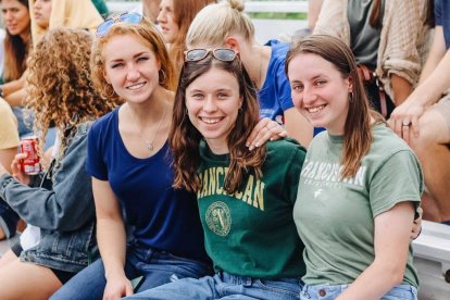 Estudiantes de la Universidad Franciscana de Steubenville, considerada como la más católica de Estados Unidos.