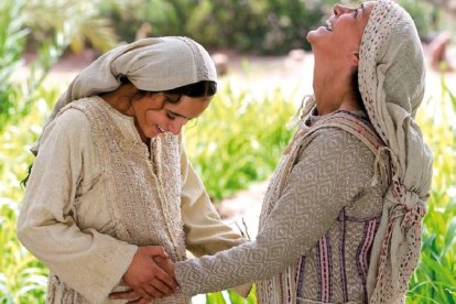 El 31 de mayo la Iglesia recuerda con gran solemnidad el momento en el que la Virgen visitó a su prima Isabel / Fotograma de la película "María de Nazaret"
