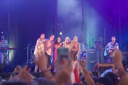 El pasado miércoles, Hakuna congregó a miles de fans y miembros en la JMJ de Lisboa. Este viernes repiten y el domingo,  volverán a tocar en el cierre de las Jornadas.