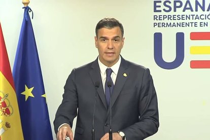No les tememos. No dependemos nosotros de ellos. Ellos dependen de nosotros, si nuestra oración es tan valiosa para su salvación. En la foto, Pedro Sánchez, presidente del Gobierno español.