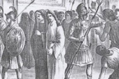 Marcela y Potamiena.