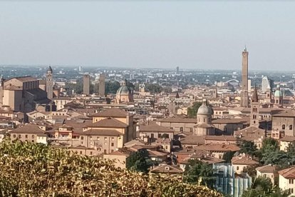 Bolonia. Vista desde la iglesia de San Michele.
