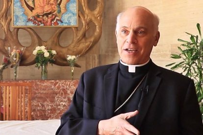 Salvatore Cordileone, arzobispo de San Francisco, es uno de los más activos respaldos de la causa provida en Estados Unidos. Foto: captura de una entrevista de Cross Catholic Outreach.
