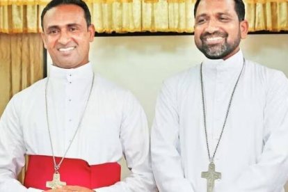 Mathew y John Nellikunnelm hermanos... y también obispos.