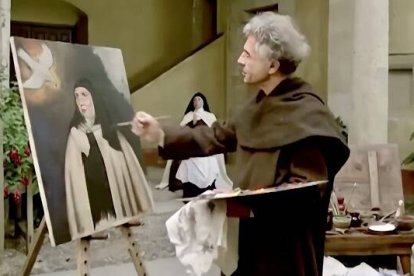 Fray Juan de la Miseria retrata a Santa Teresa con 61 años en la teleserie clásica de RTVE sobre la santa
