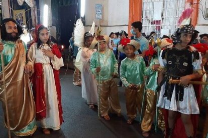 Un ejemplo de las posadas de Nicaragua antes de que el régimen orteguista las retirase de las calles
